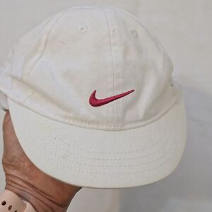 COPY - Nike White and Pink Logo Baseball Hat For infants